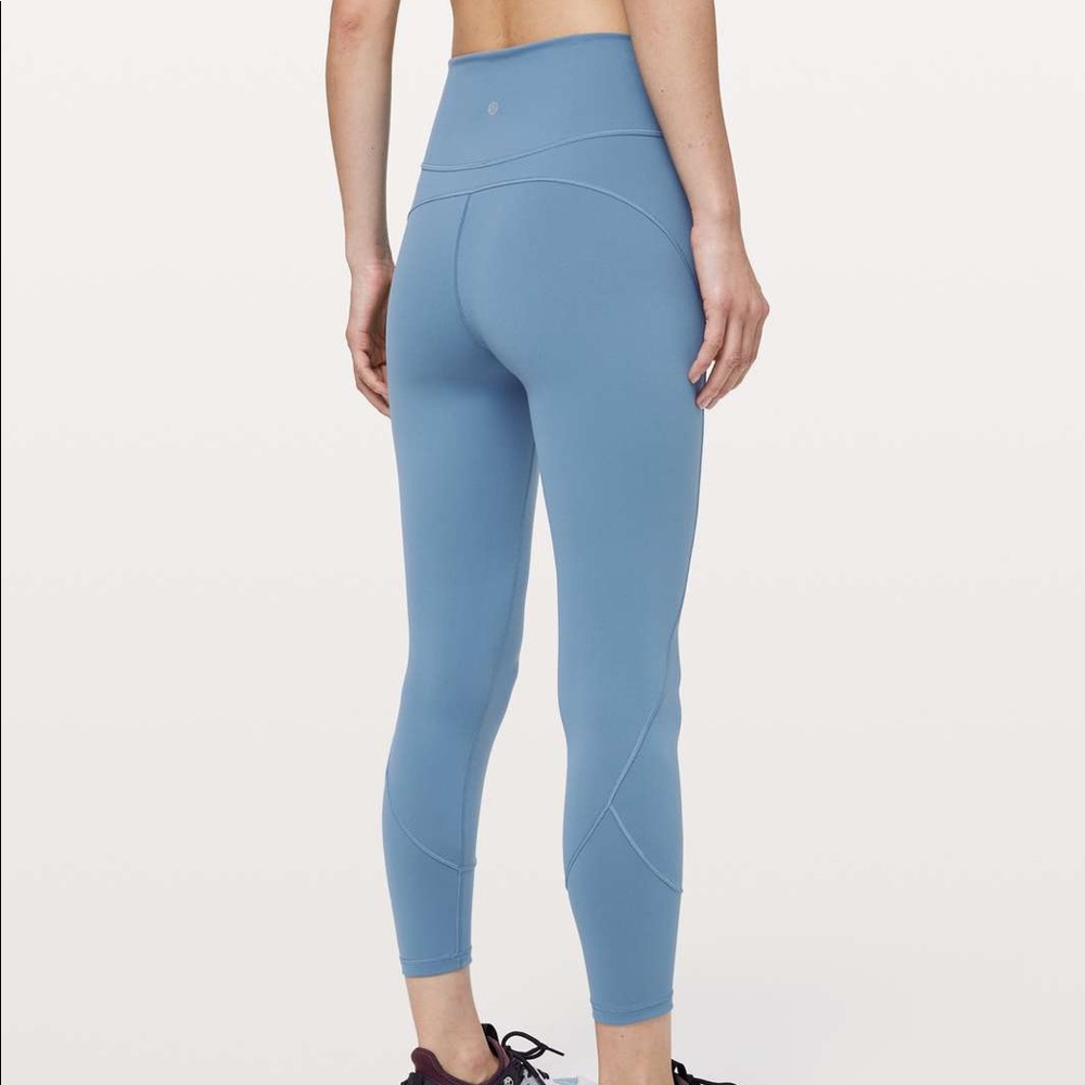 Lululemon In Movement Tight 25” *Everlux - Utility Blue